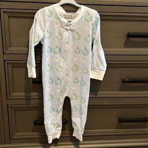 Pumpkin pajama 6-12m